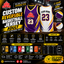 Adult reversible basketball jersey