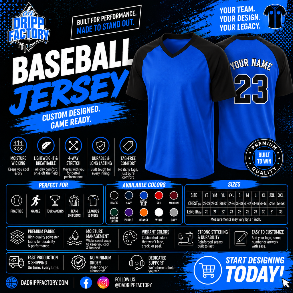 Baseball jersey