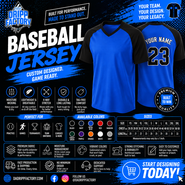 Baseball jersey