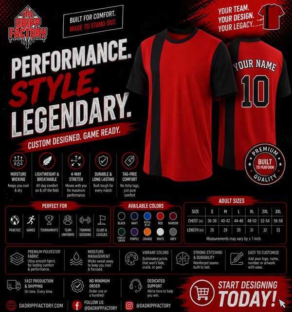 MEN'S LEGEND SOCCER JERSEY