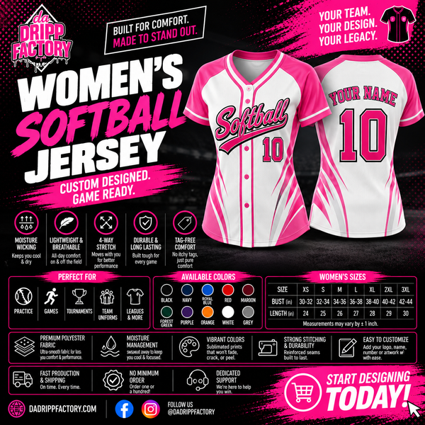 Women’s softball jersey